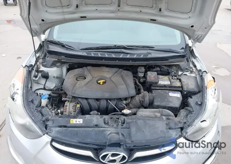 2013 Hyundai Elantra Limited from USA, damaged, VIN KMHDH4AE9DU627379